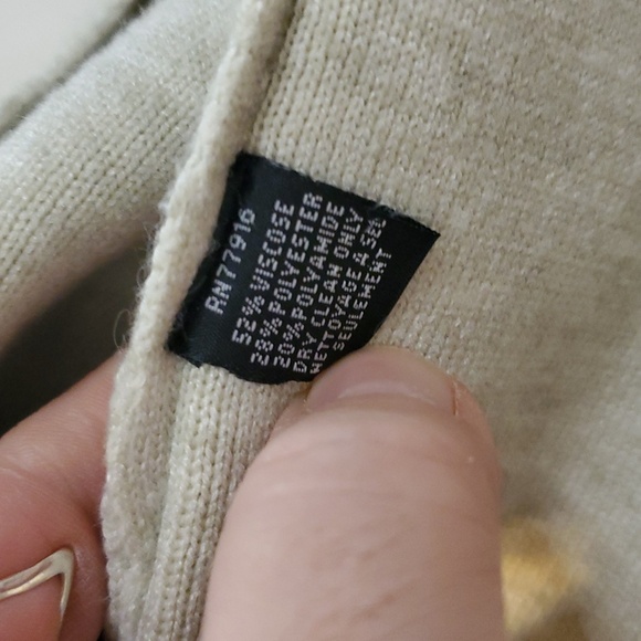 Joie Shortsleeve Open Front Wide Collared Cape Style Poncho Boxy Pockets Soft - Picture 6 of 12